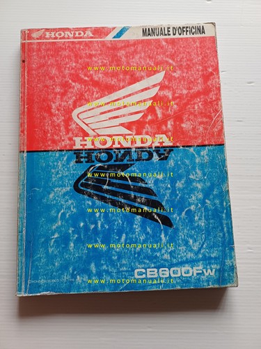 Honda 600 1998 - f, manuale