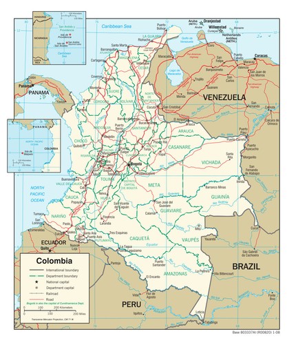 Colombia strada autostrada - colombia,