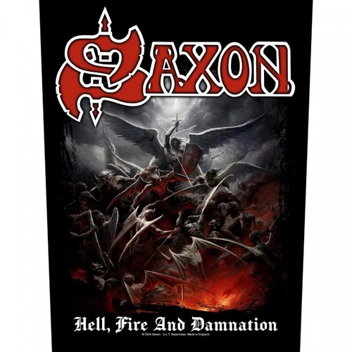 Saxon rückenaufnäher - -,