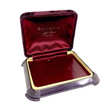 Scatola BULOVA Figth Avenue New York Vintage Watch Box Orologio Swiss Art Deco