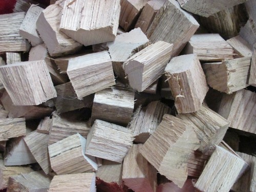 Pezzetti legno rovere rosso - rovere,