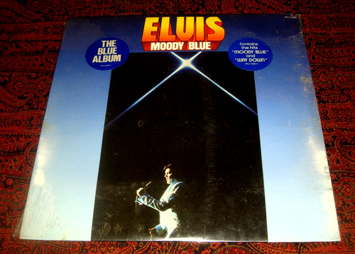 Elvis presley moody blue - blue,