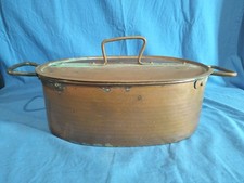 Antica pentola casseruola rame - pentola,