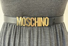 Cintura Moschino Milano pelle