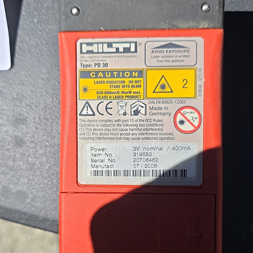 Hilti laser distance - hilti,