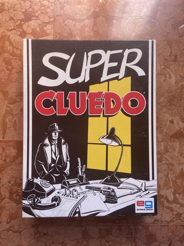 Super cluedo gioco scatola - super,