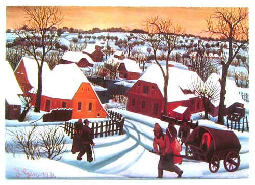 Ivan generalic zima selu - "zima, na