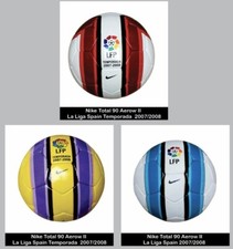 Lotto di 3 palloni da calcio