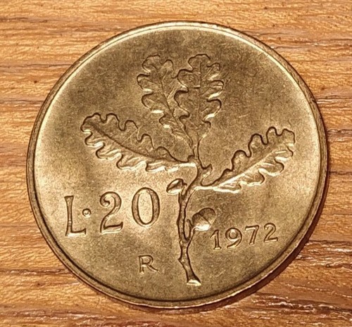 Moneta lire del - del, 1972