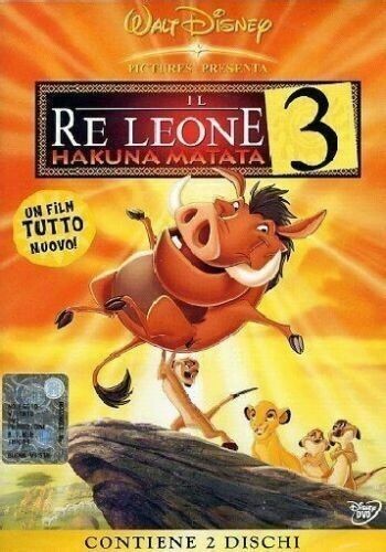 Dvd disney leone - dvd, re