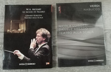 2 DVD -  VERDI NABUCCO (nuovo) + MOZART LE NOTTI DI FIGARO