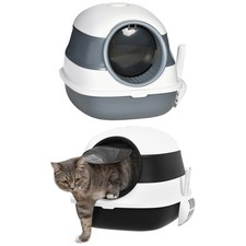 PawHut Lettiera per Gatti 5kg max Pieghevole con Paletta e Deodorante Inclusi