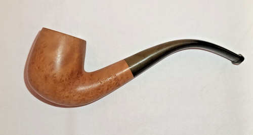London made briar pipe - london,