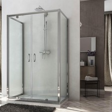 Box Doccia 3 Lati 80x80x80 cm