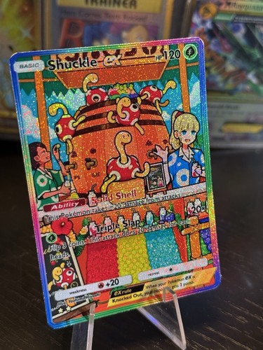 Shuckle holo fan card - -,
