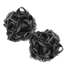 3 Pezzi Nero Morbido Rete