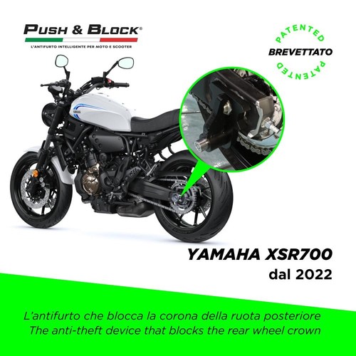 Antifurto meccanico push - antifurto,