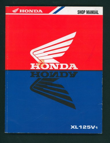 Honda xl125v varadero manuale - xl125v,