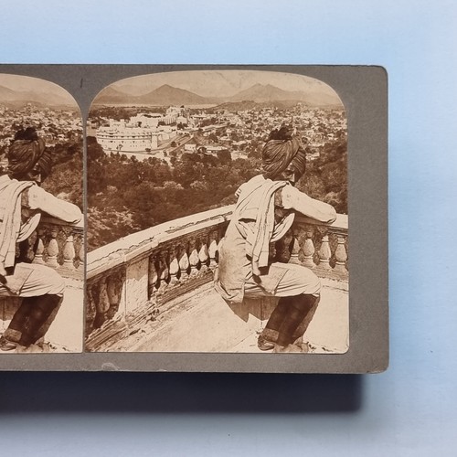 Udaipur stereoview c1880 - 3d,