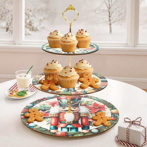Alzata per cupcake - , natalizia