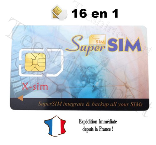 Carte super sim vierge - super,