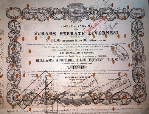 1864 strade ferrate livornesi - 1864,
