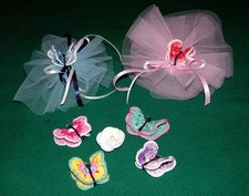 BOMBONIERA  FARFALLA UNCINETTO