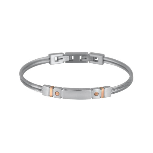 Bracciale uomo 2jewels acciaio - bracciale,
