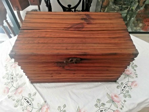 Cassa legno vintage - in,
