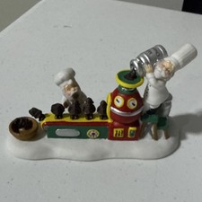 Statuina natale chef ceramica - statuina,