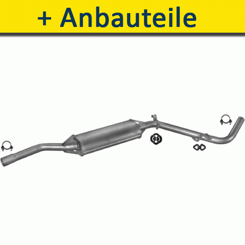 Silenziatore centrale con - , kit