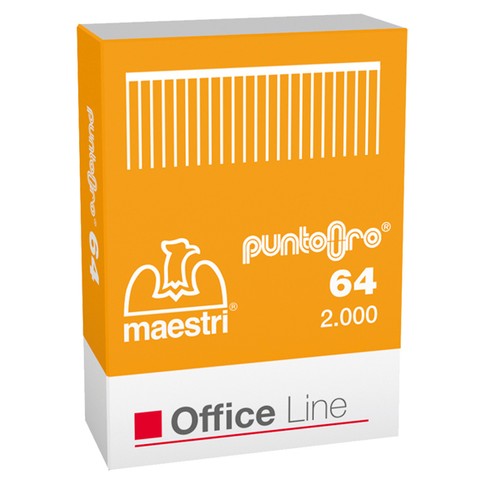 Punti metallici per cucitrice - metallici,