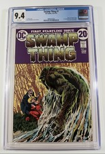 Swamp Thing #1 CGC 9.4 BIANCO