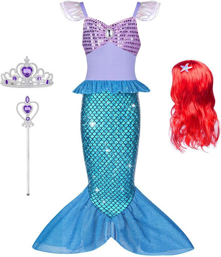 Vestito sirenetta bambina - vestito,
