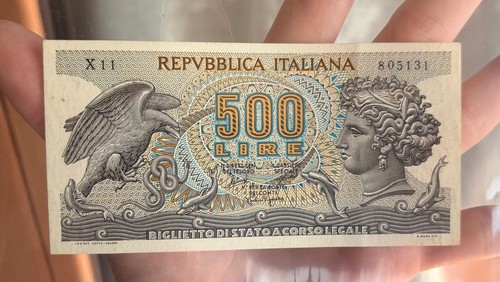 500 lire 1966 - lire, di