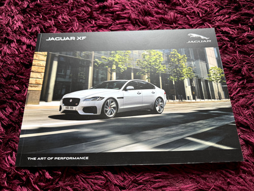Brochure jaguar berlina - brochure, xf