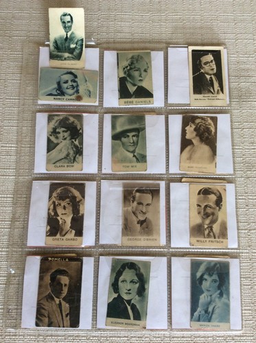 Figurine anni 30 attori - figurine, '30