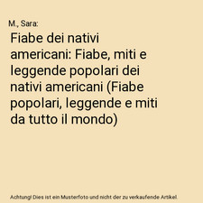 Fiabe dei nativi americani