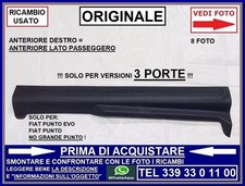 BATTITACCO ANTERIORE DESTRO solo x 3 PORTE FIAT PUNTO EVO + PUNTO