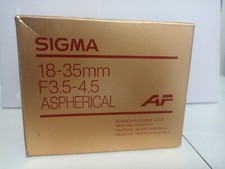 SIGMA 18-35mm f/3.5-4.5  ASPH