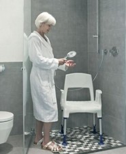 Sgabello Doccia Con Braccioli