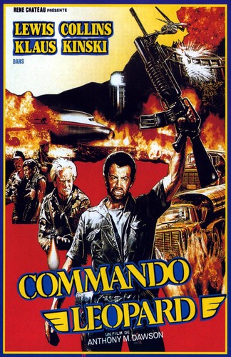Poster commando leopardato - commando,