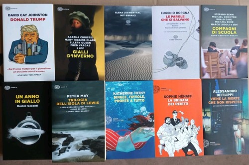 Lotto libri einaudi - 10, titoli