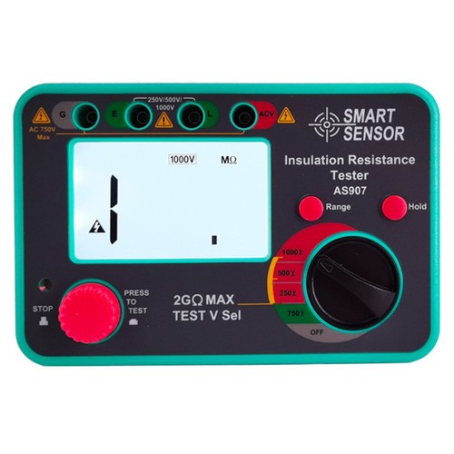 As907 digital megohmmeter - as907,
