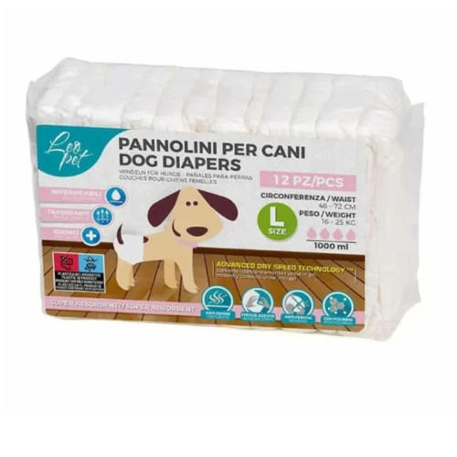 Leopet pannolini per cani - per,