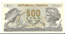 1970 italy 500 lire eagle - 1970,