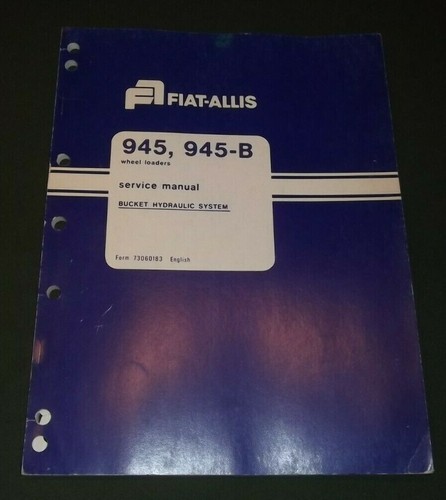 Fiat allis 945 manuale - 945-b,