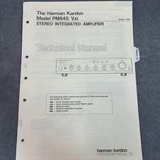 Manuale tecnico Harman Kardon
