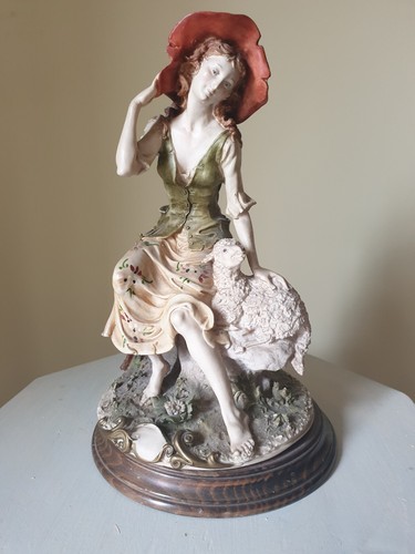 Statua donna capodimonte - statua,