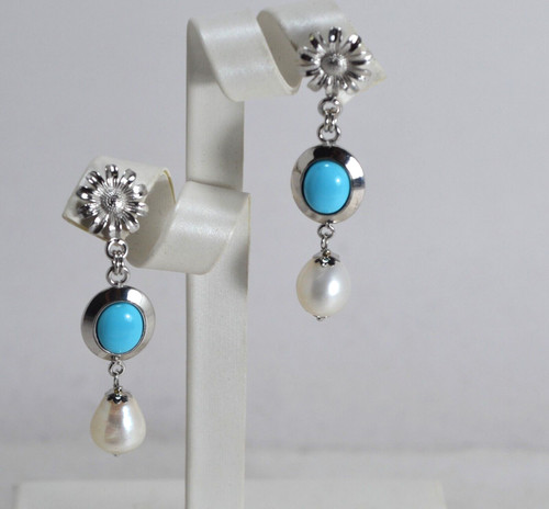 Orecchini argento 925 cabochon - orecchini,